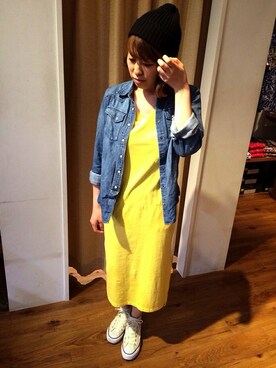 YUMIEさん(レディース・161cm)の春コーディネート