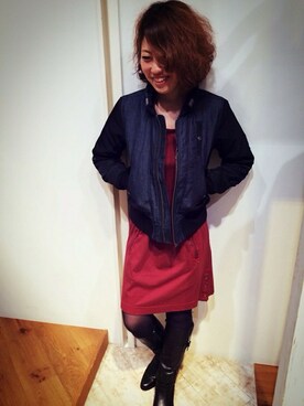 YUMIEさん（レディース・161cm）の秋コーディネート