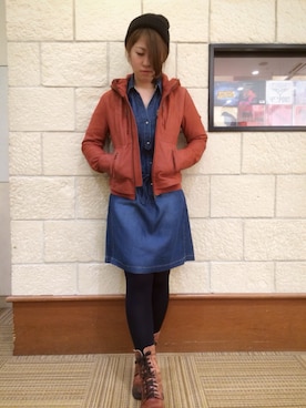 YUMIEさん(レディース・161cm)の冬コーディネート