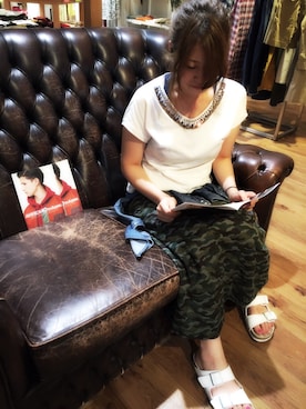 YUMIEさん（レディース・161cm）の夏コーディネート