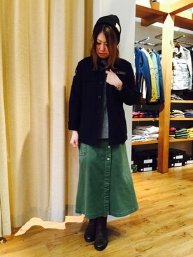 YUMIEさん(レディース・161cm)の冬コーディネート