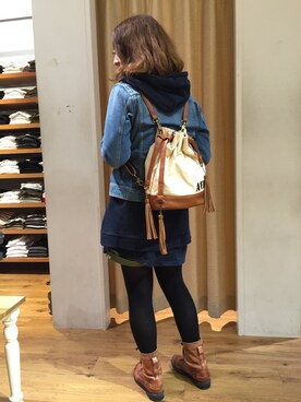 YUMIEさん(レディース・161cm)の冬コーディネート