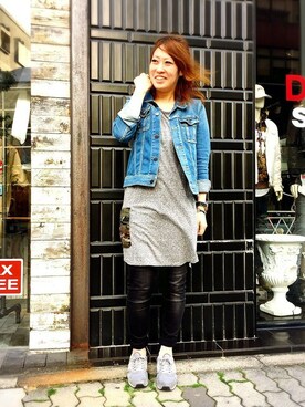 YUMIEさん(レディース・161cm)の春コーディネート