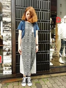 YUMIEさん（レディース・160cm）の春コーディネート