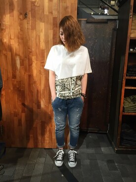 YUMIEさん(レディース・160cm)の春コーディネート