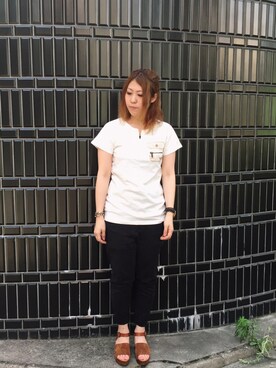 YUMIEさん（レディース・160cm）の夏コーディネート