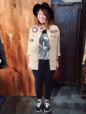 YUMIEさん（レディース・160cm）の秋コーディネート