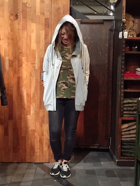 YUMIEさん（レディース・160cm）の秋コーディネート