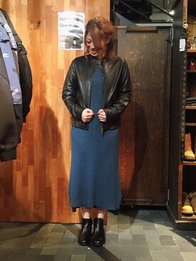 YUMIEさん（レディース・160cm）の秋コーディネート