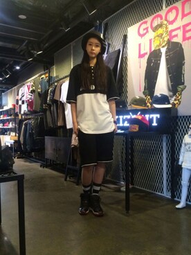 「hat」｜「アイテム（その他）」を使った、romanticcrownさん（レディース・172cm）の春コーディネート