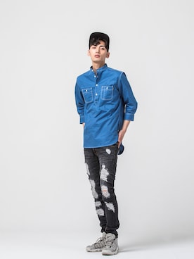 「model」｜romanticcrownさん（メンズ・185cm）の春コーディネート