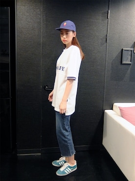 romanticcrownさん（レディース・172cm）の夏コーディネート