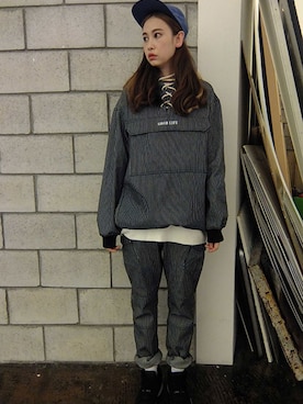 「model」｜「アイテム（ジャケット/アウター）」を使った、romanticcrownさん（レディース・172cm）の秋コーディネート