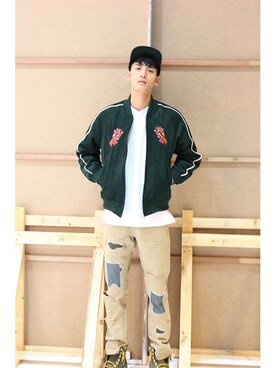 「STYLE」｜「アイテム（ジャケット/アウター）」を使った、romanticcrownさん（メンズ・185cm）の秋コーディネート