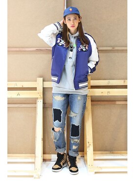 romanticcrownさん（レディース・172cm）の秋コーディネート