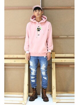 「hat」｜romanticcrownさん（メンズ・185cm）の秋コーディネート