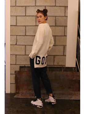 romanticcrownさん（レディース・172cm）の冬コーディネート