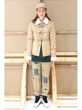 romanticcrownさん（レディース・172cm）の冬コーディネート