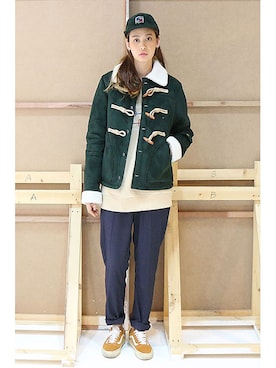 romanticcrownさん（レディース・172cm）の冬コーディネート