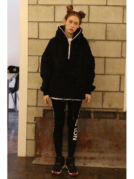 romanticcrownさん（レディース・172cm）の冬コーディネート