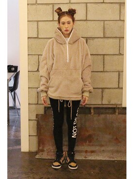 romanticcrownさん（レディース・172cm）の冬コーディネート