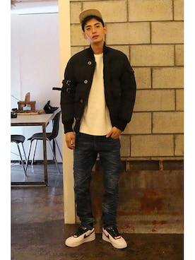 「アイテム（その他）」を使った、romanticcrownさん（メンズ・186cm）の冬コーディネート