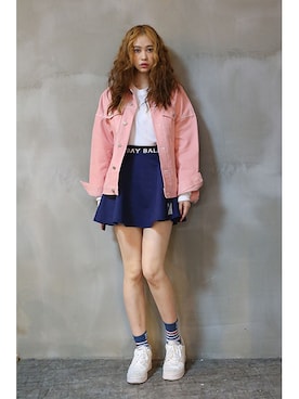 「skirt」｜「アイテム（その他）」を使った、romanticcrownさん（レディース・173cm）の春コーディネート