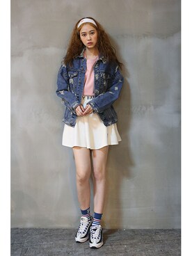 「pants」｜「アイテム（その他）」を使った、romanticcrownさん（レディース・173cm）の春コーディネート