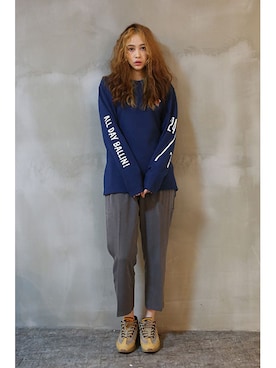 romanticcrownさん（レディース・173cm）の春コーディネート