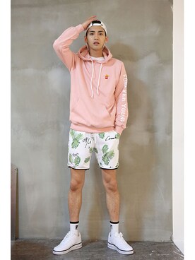「pants」｜「アイテム（その他）」を使った、romanticcrownさん（メンズ・185cm）の春コーディネート