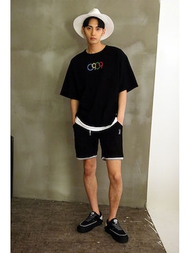 「アイテム（その他）」を使った、romanticcrownさん（メンズ・185cm）の夏コーディネート