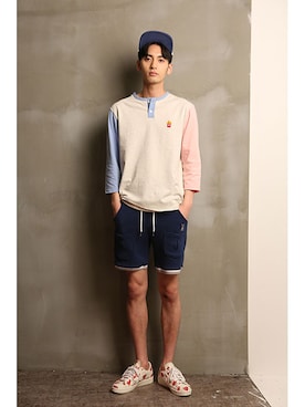 「アイテム（その他）」を使った、romanticcrownさん（メンズ・185cm）の夏コーディネート