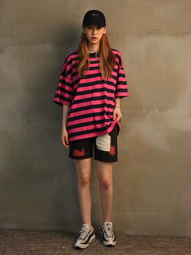 romanticcrownさん（レディース・172cm）の夏コーディネート