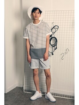 「アイテム（その他）」を使った、romanticcrownさん（メンズ・186cm）の夏コーディネート