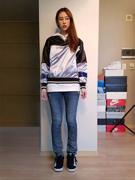 「pants」｜「アイテム（その他）」を使った、romanticcrownさん（レディース・172cm）の秋コーディネート