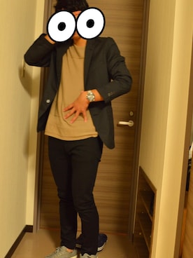 くりりんさん（メンズ・177cm）の秋コーディネート