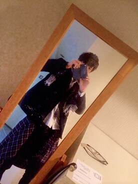 「アイテム（ピーコート）」を使った、ぱうろさん（メンズ・175cm・10代）の秋コーディネート
