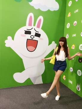 「Lily Brown」｜「アイテム（サロペット/オーバーオール）」を使った、Miaさん（レディース・162cm）の秋コーディネート