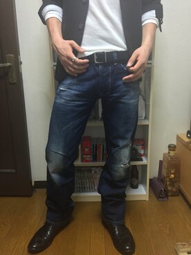 「ディーゼルブラックゴールド」｜hideさん（メンズ・175cm）の夏コーディネート