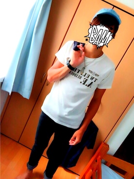 「BEN DAVIS（ベンデイビス）のアイテム（トートバッグ）」を使った、奏多さん（メンズ・184cm）の夏コーディネート