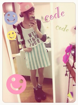 「デカバッグ」｜「アイテム（その他）」を使った、y o n a さん（レディース・149cm）の冬コーディネート