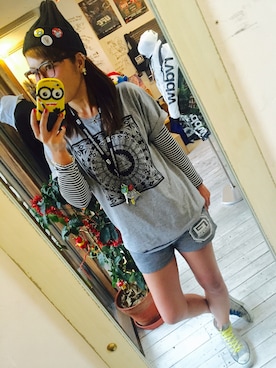 「reversal（リバーサル）のアイテム（帽子）」を使った、maricoさん（レディース・175cm）の冬コーディネート