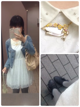 「PRIME PATTERN（プライムパターン）のアイテム（ワンピース/ドレス）」を使った、asami*さん（レディース・161cm）の秋コーディネート