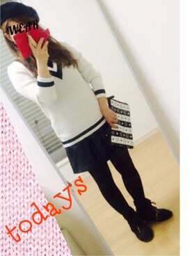 「WEAR文化祭」｜kaorin☆さん（レディース・156cm）の秋コーディネート
