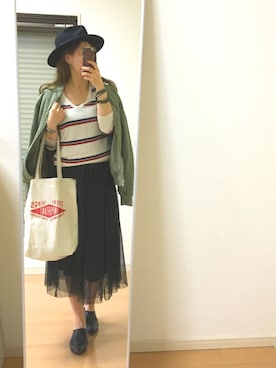 「FREE'S MART（フリーズマート）のアイテム（その他シューズ）」を使った、kaorin☆さん（レディース・156cm）の秋コーディネート