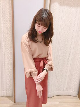 miho fujimotoさん(レディース・154cm)の秋コーディネート