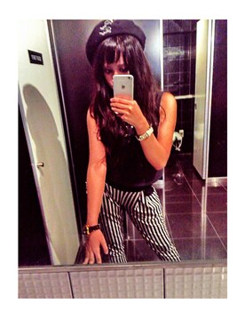 「SPIRALGIRL（スパイラルガール）のアイテム（ベスト）」を使った、ゆみちょすさん（レディース・154cm）の秋コーディネート