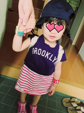 ikraykさん（キッズ・80cm）の夏コーディネート