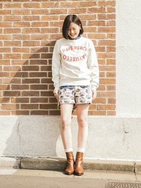 Let's get SWEAT SHIRT（WOMEN）さんのコーディネート