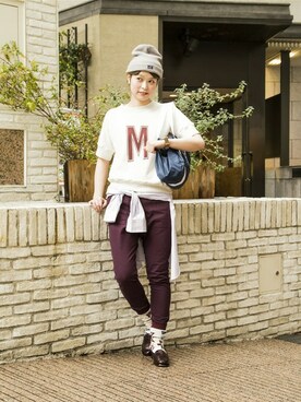 Let's get SWEAT SHIRT（WOMEN）さんのコーディネート